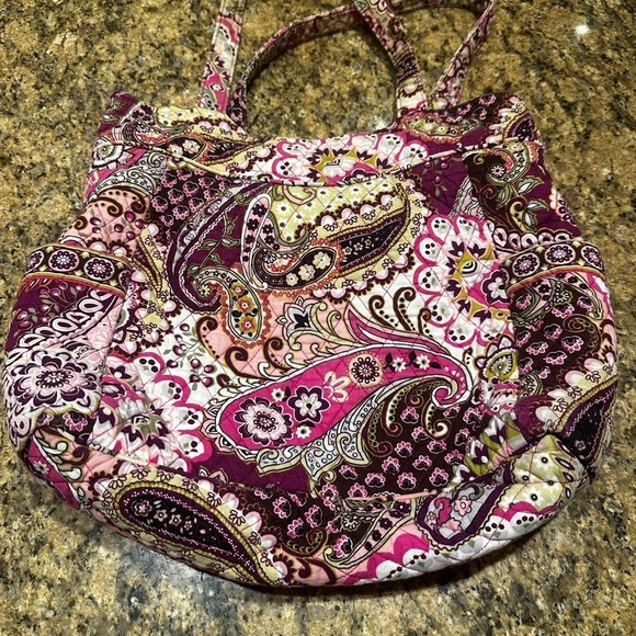 Vera Bradley Vibrant Paisley Tote Bag - Picture 2 of 5